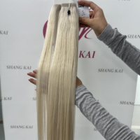 Offre Spéciale Vente en Gros Expédition Rapide Extensions de Cheveux Humains Remy 100% Vierges à Cuticules Alignées Double Drawn Chinoises en Queue de Cheval Sans Perte de Cheveux