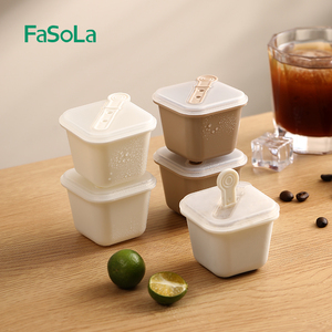 FaSoLa-bandejas para cubitos de hielo con tapa, Set de 6 unidades para hacer helados caseros con tapa - Product Image 2