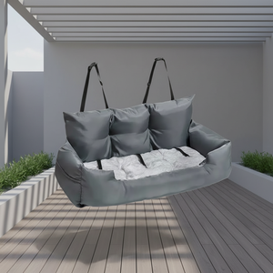 Wasserdichtes Autobett mit Schutzauflage für Haustiere, Fleckenresistent und Abnehmbar, Auch als Katzen- oder Hundebett Verwendbar - Product Image 5