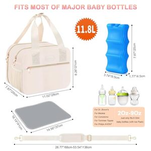 Breastmilk Cooler Bag with Ice Pack Cooler Bag with Ice Pack Portable Insulated Breast Milk Storage Cooler Bag - Product Image 2