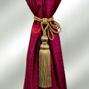 <b>Curtain</b> Tieback Supplier of Polyester Tiebacks by Refratex India Made in India at Low Price - Product Image 1