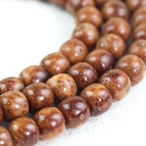 Hainan Bodhi Seed 108-Bead Prayer Beads Barrel Shape 6x7mm Multi Strand <b>Bracelet</b> Unisex Jewelry Gift - Product Image 4