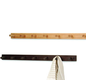 Crochets modernes en bois mural, <span class=keywords><strong>crochet</strong></span> pour manteau en bois massif, cintre pour écharpe, crochets pour chapeau en bois - Product Image 3