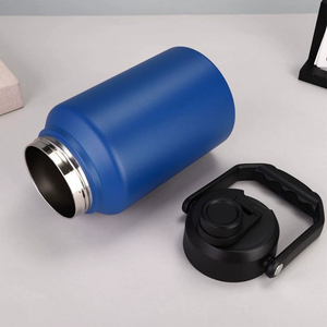 Hot Sale <strong>Huge</strong> Capacity 2L 4 Litre One Gallon 128 oz Double Wall Stainless Steel Vacuum Insulated <strong>Water</strong> <strong>Bottle</strong> with Handle Lid - Product Image 2