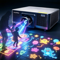 Projecteur holographique laser DLP 18000 lumens pour projection humaine 3D, mapping holographique interactif 9D 7D 5D 3D