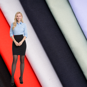 Atacado Têxteis Estoque Lote Tecido Sarja 100% Algodão Tecidos para Vestuário Vestuário Uniforme Ternos Vestuário - Product Image 1