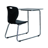 Fournisseurs de mobilier scolaire, mobilier de salle de classe universitaire, chaise d'étudiant avec tablette d'écriture