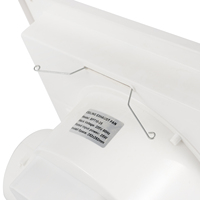 Ventilateur de plafond pour salle de bain avec lumière LED, homologué ETL 110V-120V, ventilateur d'extraction ultra-silencieux pour salle de bain et cuisine