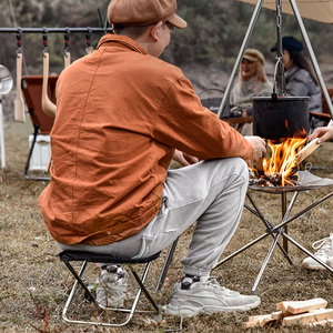 كرسي كيجارو خارجي خفيف الوزن للتخييم والرياضة محمول بقفل مزدوج - Product Image 2