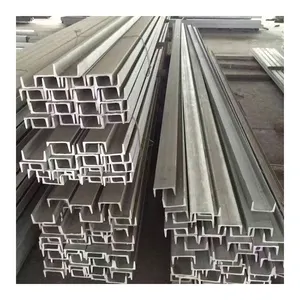 Fabricante de canais de suporte unistrut, suportes de perfis de aço em forma de C, aço laminados a quente para canais em U