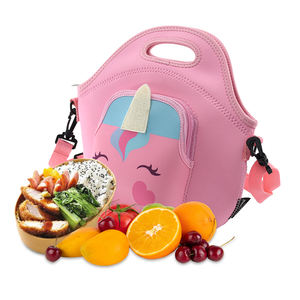Bolsa de viaje con aislamiento de animales bonitos, bolsa refrigeradora para niños y mujeres, bolsa para cesta de <span class=keywords><strong>Picnic</strong></span> al aire libre para dos <span class=keywords><strong>personas</strong></span> - Product Image 1