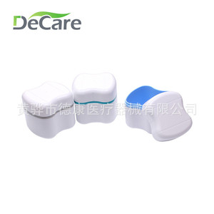Estuche para Dentaduras Postizas DeCare de Plástico con Malla para Dentaduras Completas y Retenedores - Product Image 4