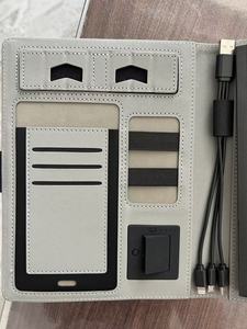 Caricabatterie Wireless a Forma di Notebook, Power Bank Esterno da 8000mAh con Supporto per Ricarica Rapida per <span class=keywords><strong>Smartphone</strong></span> - Product Image 6