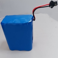 Baterai Isi Ulang Custom 21.6V 22.2V 2600mAh 18650 6s1p dengan Konektor SM 2P untuk Vacuum Cleaner
