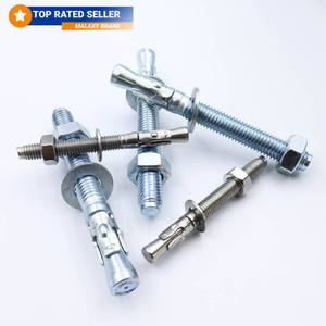 Malaxy สลักเกลียวยึดผนังชุบสังกะสี M6 A2-70สลักเกลียวลิ่ม Sus304 <span class=keywords><strong>M16</strong></span> M10 M8 M13ขยายได้ - Product Image 1