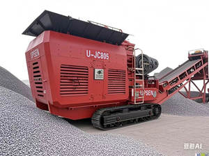 Ujc805 Tracked Jaw <span class=keywords><strong>Crusher</strong></span> Crawler Modell Mobile <span class=keywords><strong>Rock</strong></span> <span class=keywords><strong>Crusher</strong></span> Abbruch Recycling Crushing Machine Diesel Backen brecher - Product Image 3