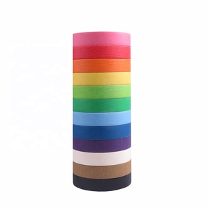 11 couleurs Échantillon gratuit Résistant aux UV Conception personnalisée Ruban de masquage pour peintres - Product Image 1