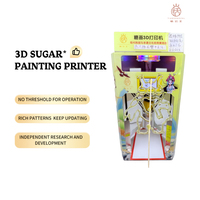 Imprimante 3D interactive TH3D 170 pour peinture sucrée, robot intelligent de dessin de bonbons semi-automatique de qualité alimentaire, nouveauté pour événements et centres commerciaux, garantie 1 an