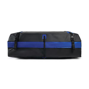 Sac de toit de voiture portable en tissu Oxford imperméable en gros, sac de toit de grande capacité, solution de rangement extérieure - Product Image 4