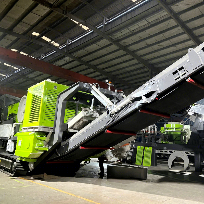 200TPH Mobile Cone Crushing Plant Crawler