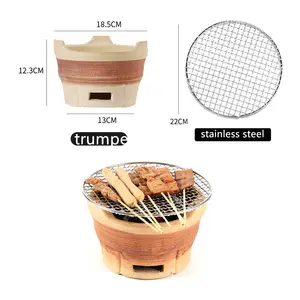 Horno de <span class=keywords><strong>barbacoa</strong></span> de cerámica, horno pequeño de <span class=keywords><strong>barro</strong></span>, estufa doméstica, <span class=keywords><strong>barbacoa</strong></span> al aire libre, horno de carbón antiguo, parrilla para <span class=keywords><strong>barbacoa</strong></span> - Product Image 1