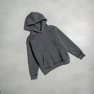High Quality Cotton Oversize Hoodie <b>Thick</b> Fleece Drop Shoulder Plain Blank Custom Pull a Capuch Sudadera Men Hoodies - Product Image 6