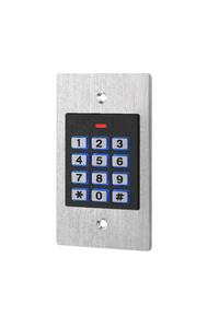 Pembaca kartu logam 125khz, kunci pintu Keypad mandiri, sistem kontrol akses Rfid tahan air, pembaca kontrol akses Keypad Nfc - Product Image 2