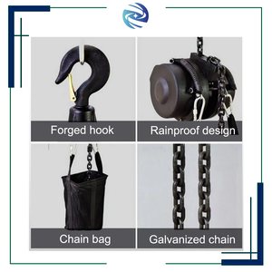 Alat Angkat Rantai Listrik Bersertifikat CE untuk Rigging Truss Panggung Konser 1 Ton 2 Ton Motor Pengangkat Material Baja Tegangan 220V HHBB - Product Image 3