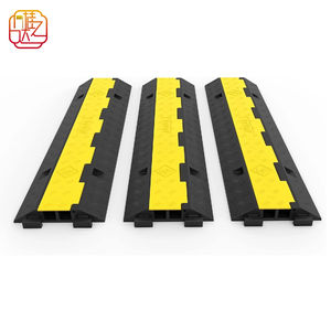 2 канала, 1500 фунтов на ось, защитный шнур, рампа, подъездная дорожка, резиновые скоростные удары, защита кабеля - Product Image 1