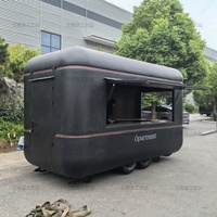 Food Truck mobile multifonctionnel avec cuisine complète pour restaurant et magasin d'alimentation Construction en acier inoxydable