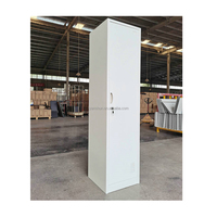 Casier en acier moderne à une seule porte, mobilier de bureau pour la maison, l'école, l'hôpital, armoire de rangement en métal pour vêtements