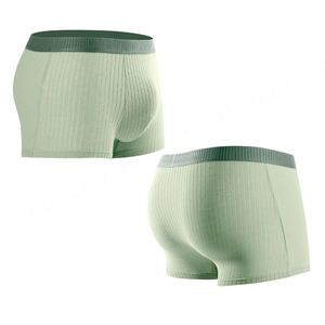 Bóxer de ropa interior de primera calidad, bóxer de poliéster personalizado con logotipo de Jacquard de color, bóxer de secado rápido para hombres de alta calidad - Product Image 4