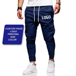 Pantalon de Jogging Cargo de Sport Haut de Gamme Homme, Multi-Poches Décontracté Style Streetwear - Product Image 3