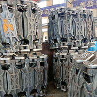 Chaîne de protection pour pneus de chenilles en acier 23.5-25 pour boues chaudes