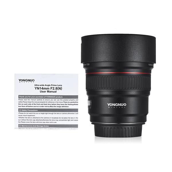 YONGNUO 14mm F2.8 超広角単焦点レンズ YN14mm オートフォーカス AF MF