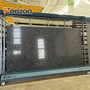 Prix de la pierre de quartz noire Horizon, comptoirs en pierre de quartz, <span class=keywords><strong>dalle</strong></span> géante en quartz - Product Image 2