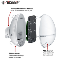 Antena WiFi de conexión automática, repetidor de punto de acceso inalámbrico de largo alcance, 450mbps, 5,8 GHz, 1km, para exteriores, cámara CCTV CPE inalámbrica