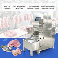 Injecteur de viande industriel pour saumure, équipement manuel pour dinde, machine à injecter de l'eau salée pour la viande