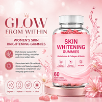 Vente flash - Gommes à mâcher blanchissantes pour la peau - 60 gommes - Antioxydant - Gommes au glutathion pour la beauté
