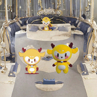 Jouets en peluche personnalisés, Jouets en peluche de Yangzhou, Jouets en peluche animaux, Jouets vaches