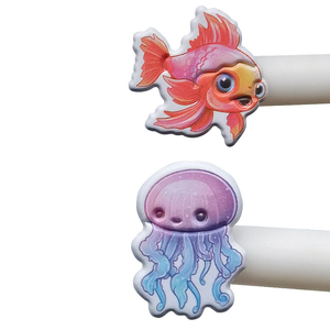 कस्टम पफी स्टिकर 3 डी स्टिकर लड़की लड़के के लिए जन्मदिन उपहार स्क्रैपबुकिंग शिक्षक कार्टून खिलौने - Product Image 5