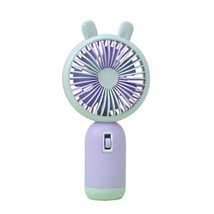 Mini ventilador portátil recargable con batería, ventilador de escritorio USB con diseño bonito para uso en interiores y exteriores - Product Image 4