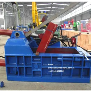 Mesin Press Logam Baler Logam Hidrolik Kaleng Aluminium