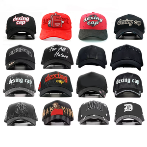 Gorra Deportiva de Algodón de 5/6 Paneles con Logotipo Bordado en 3D, Gorras de Béisbol de Moda al por Mayor de Nueva York, La Nube Original - Product Image 4