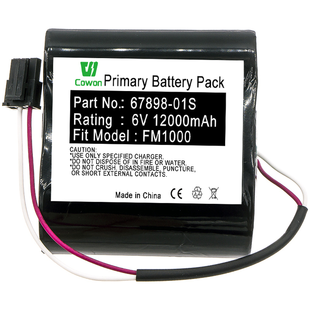 Replacement FM1000 FmX AgGPS 6V 12000mAh Battery 67898 67898-01S ZTN67898-01S Battery for Trimble Equipment Survey Test