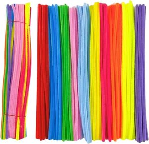 55 Colores Limpiapipas de Chenilla, 100 Unidades, Palitos Esponjosos, Limpiapipas de Tinsel Pastel, Limpiapipas Esponjosos para Manualidades, Regalo, Juguetes Educativos - Product Image 4