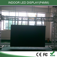 Module d'affichage LED SMD P4.8mm HDR RGB couleur pleine pour utilisation en extérieur, pour scène de mariage, banque, musique