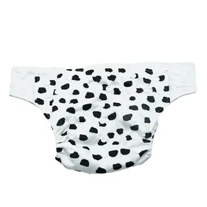 Waterproof Pul Baby Washable Diapers Adjustable Buttons Reusable Cloth Baby Diapers