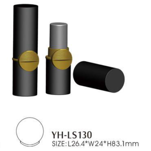 หลอดลิปสติกเปล่าติดโลโก้ตามสั่งสีสำหรับใส่ลิปทรงกลมแหวนแฟนซีแพ็กเกจแต่งหน้าดีไซน์ล่าสุด - Product Image 2