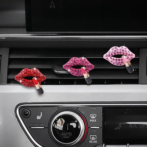 Difusor de Aromaterapia con Diamantes de Imitación para Decoración Interior, Ambientador de Coche con <span class=keywords><strong>Clip</strong></span> para Ventilación y Fragancia - Product Image 4